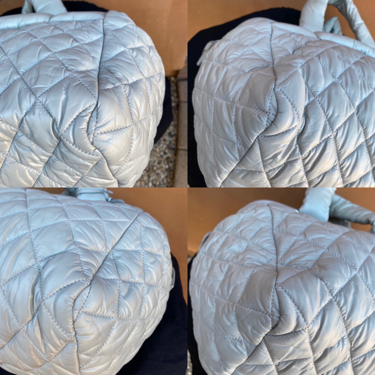 Chanel Nylon Quilted Coco Cocoon Bowler