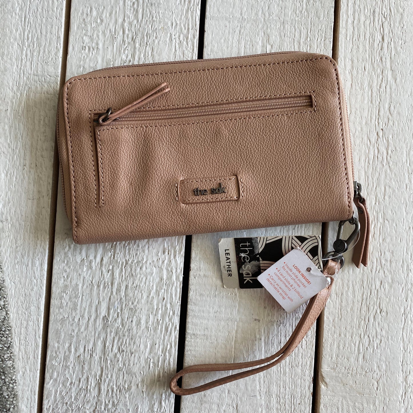 The Sak Silverlake Leather Wallet Wristlet
