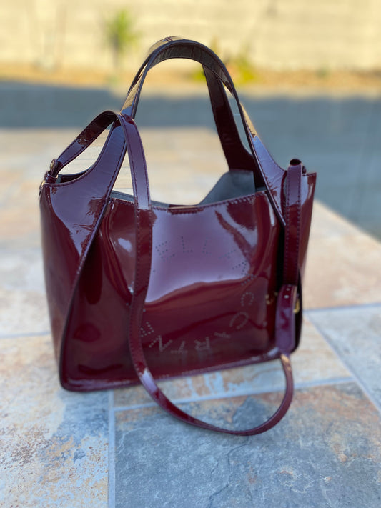 Stella McCartney Stella Vegetarian Patent Leather Tote