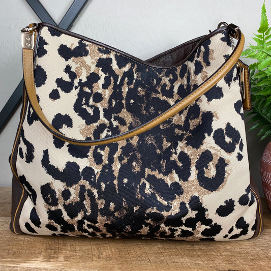 Coach Madison Ocelot Phoebe Animal Leopard Bag