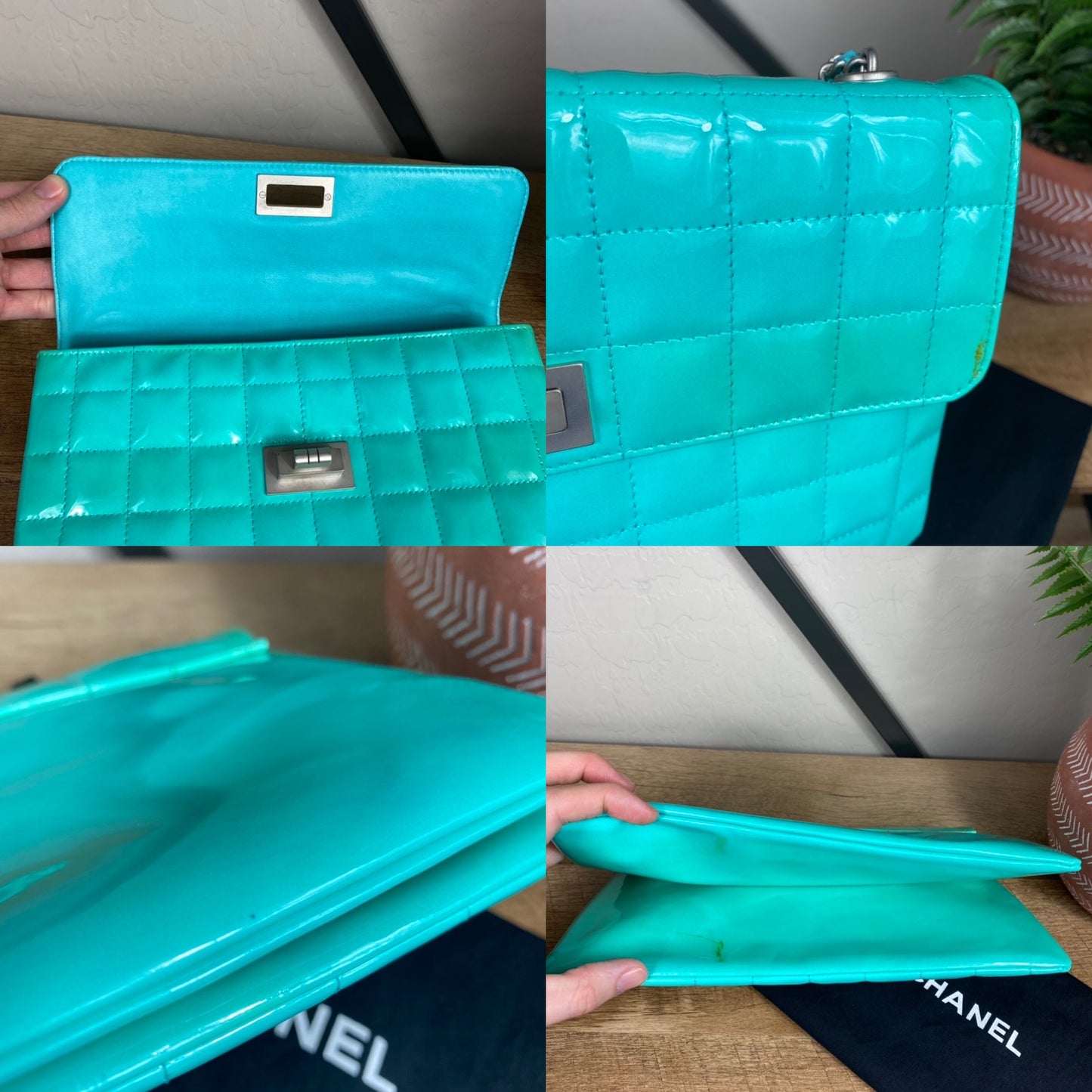 Chanel Quilted Reissue Square Flap Bag