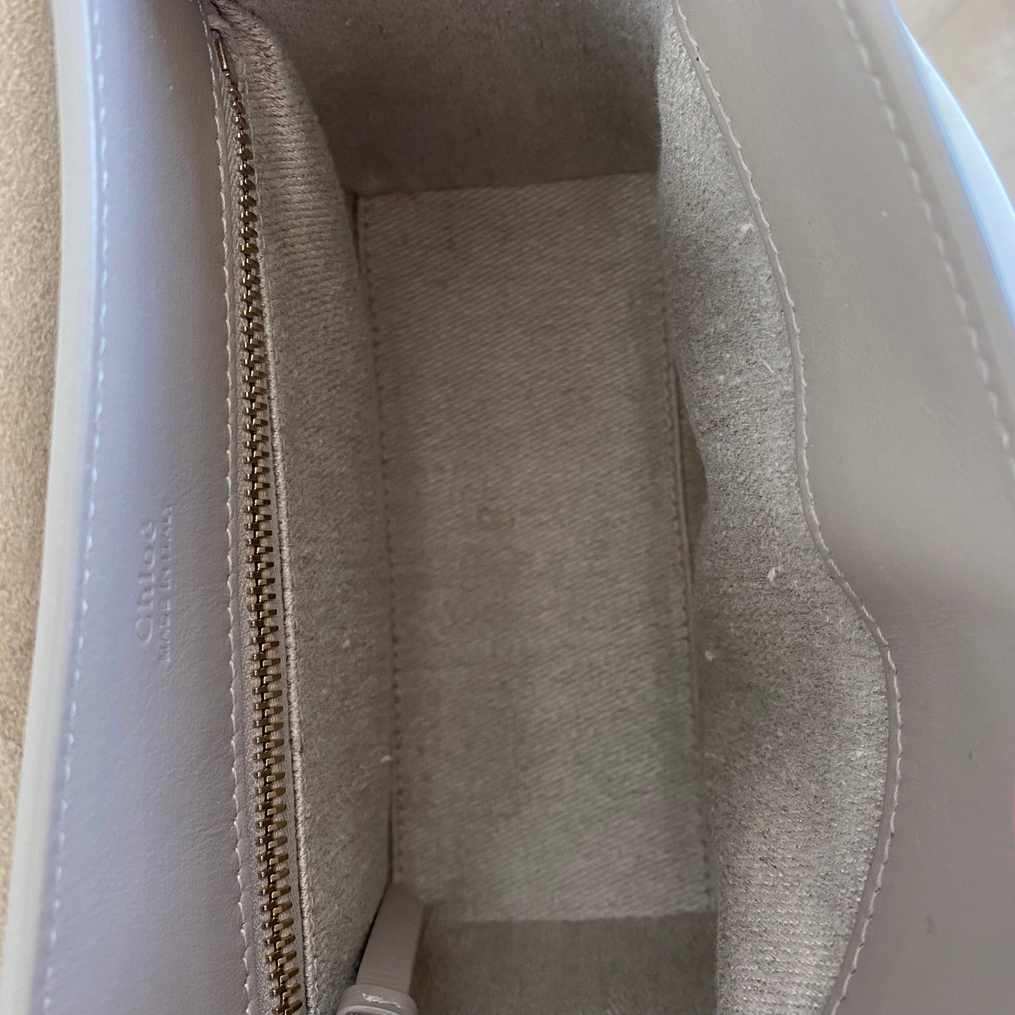 Chloé Mini Tess Day Bag Leather Satchel