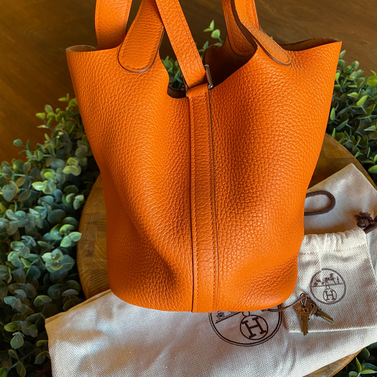 Hermès Clemence Picotin Lock 22