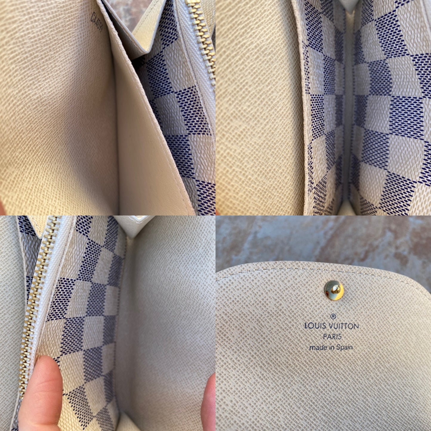 Louis Vuitton Damier Azur Ceinture Pochette Belt Bag