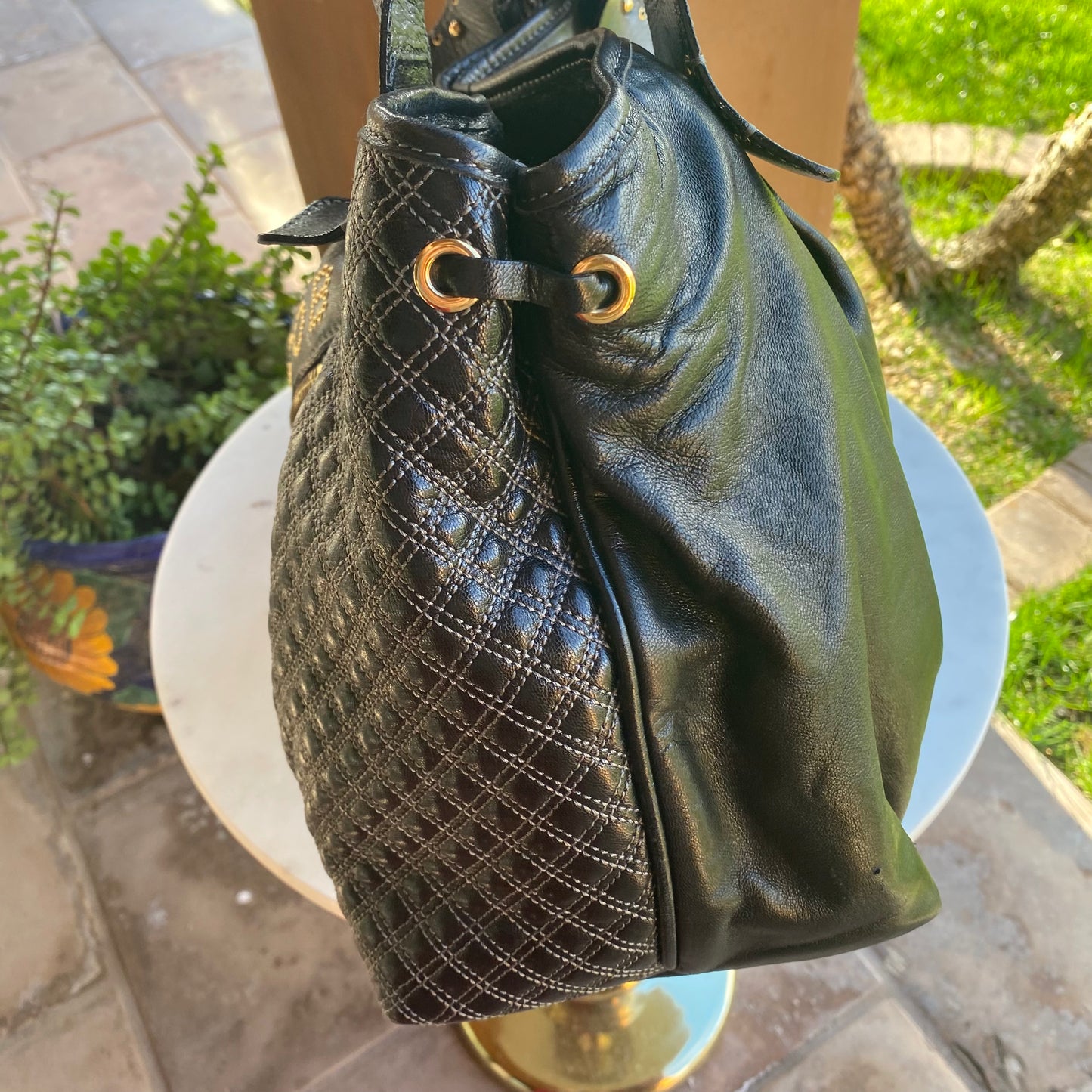 Marc Jacobs Irina Large Leather Tote