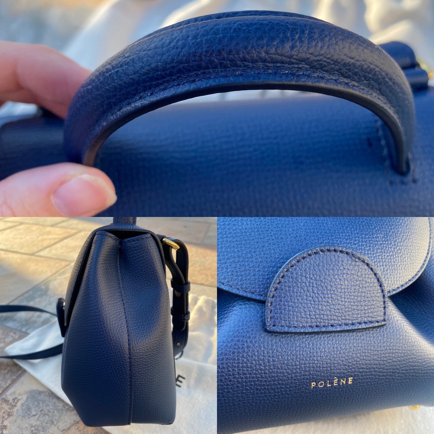 Polène Paris Numero Uno Nano Leather Crossbody