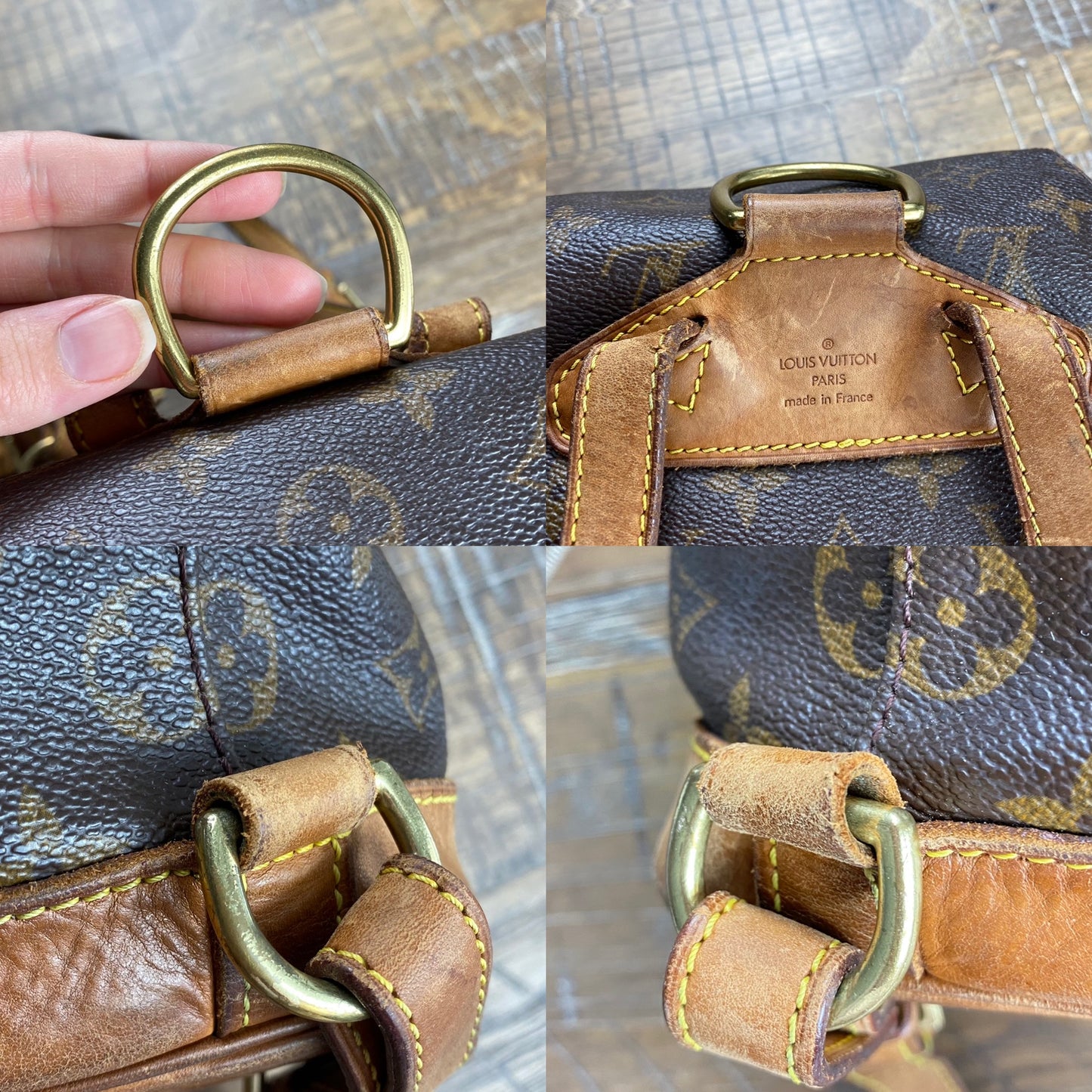 Louis Vuitton Vintage Montsouris PM Backpack