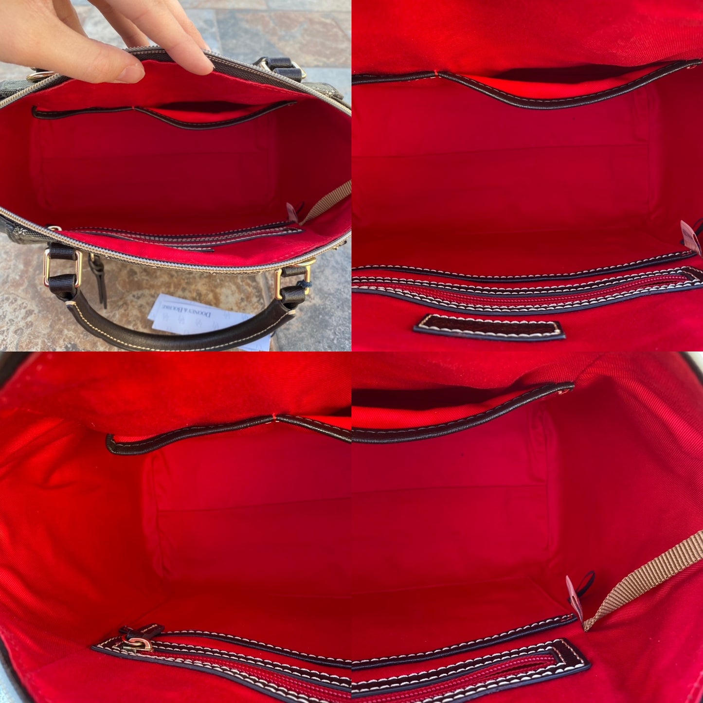 Dooney & Bourke Sydney Logo Dome Satchel