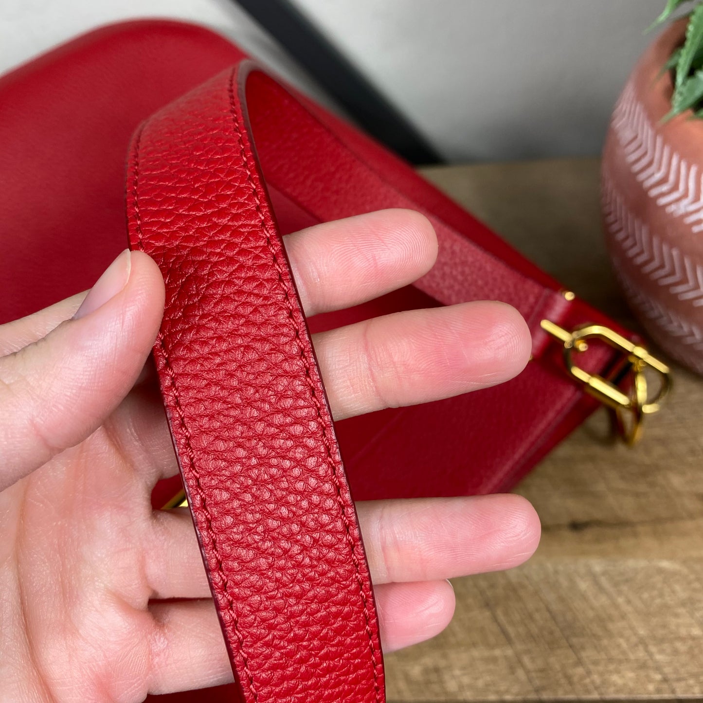 Tom Ford Grained Leather Tara Hobo Bag