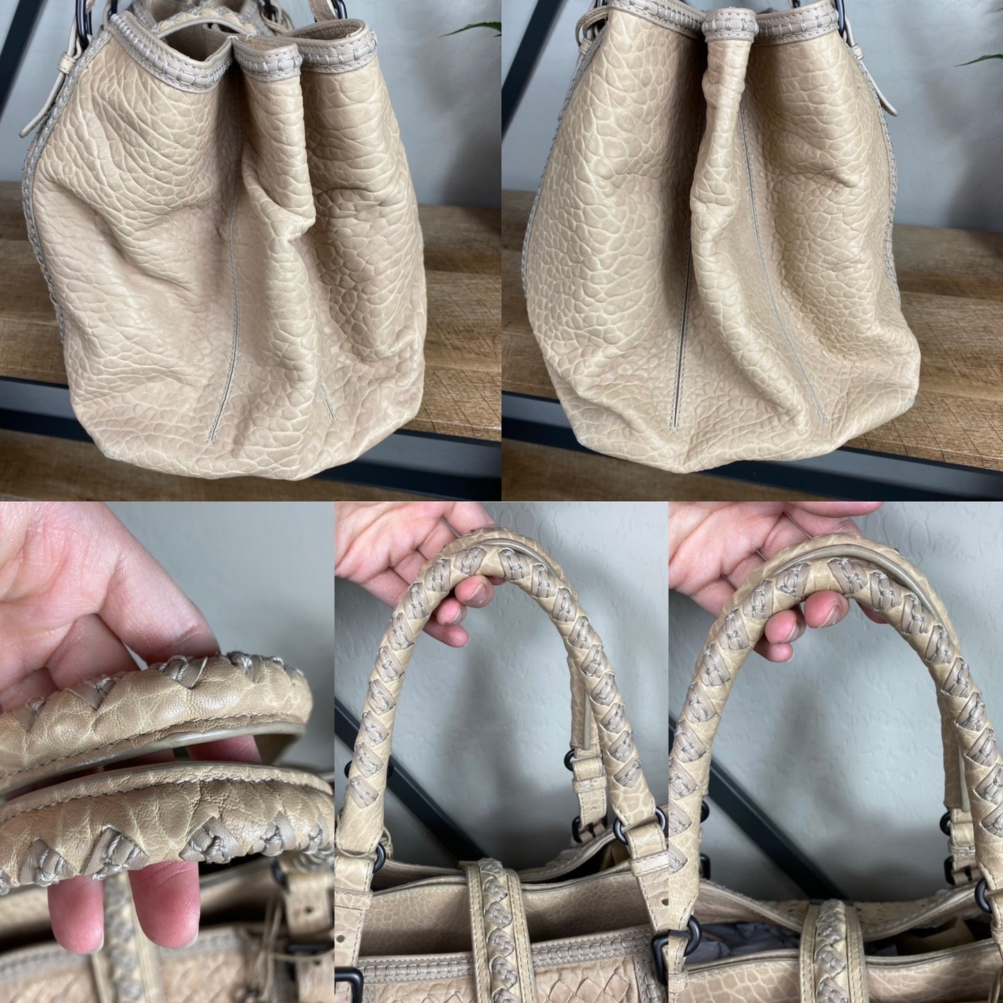 Bottega Veneta Leather Medium Roma Tote