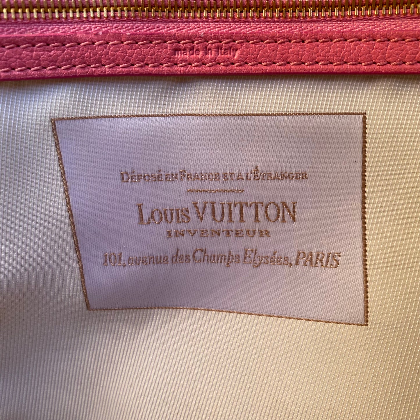 Louis Vuitton Limited Edition Rose Monogram Sabbia Cabas MM Satchel