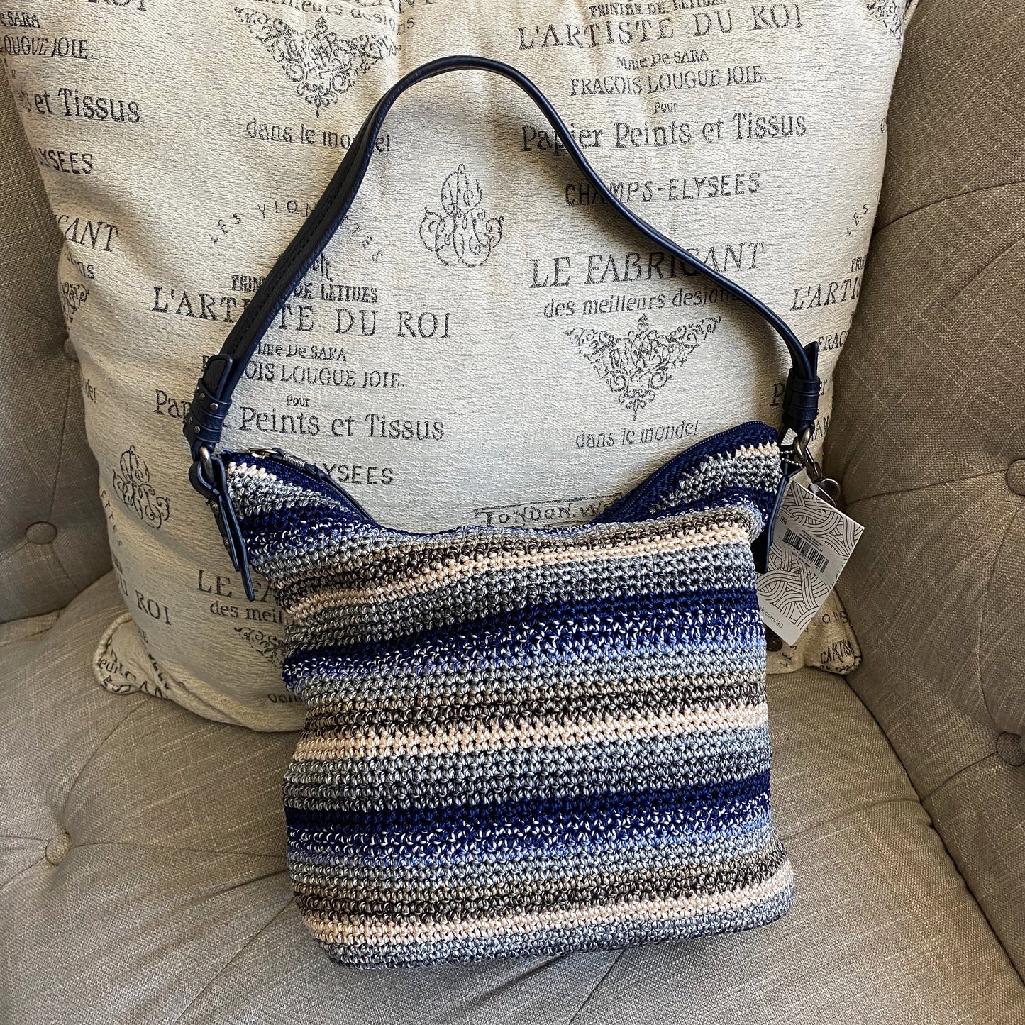 The Sak Sequoia Crochet Woven Shoulder Bag
