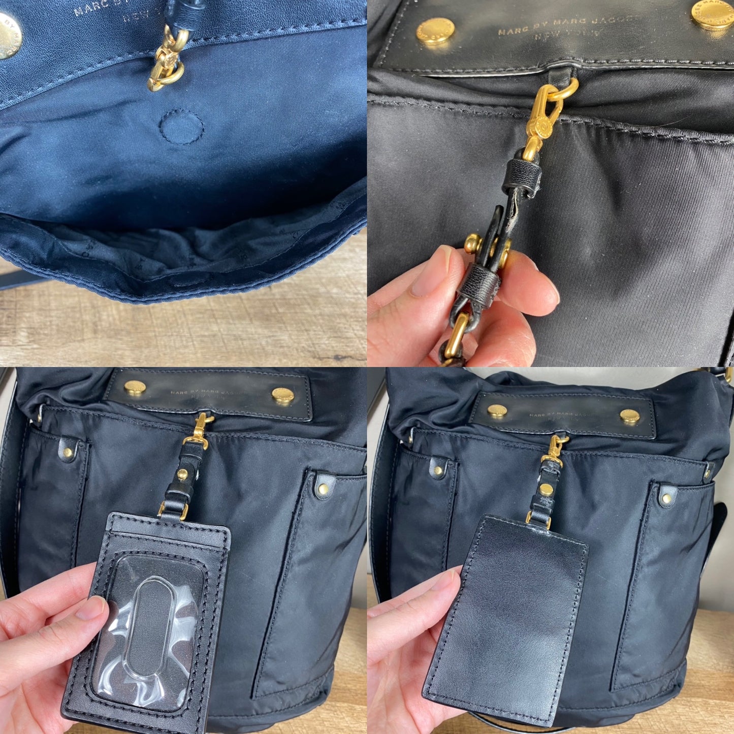 Marc Jacobs Preppy Nylon Hobo Crossbody