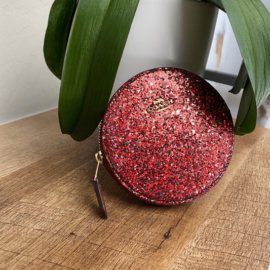 Coach Sparkle Change Coin Purse