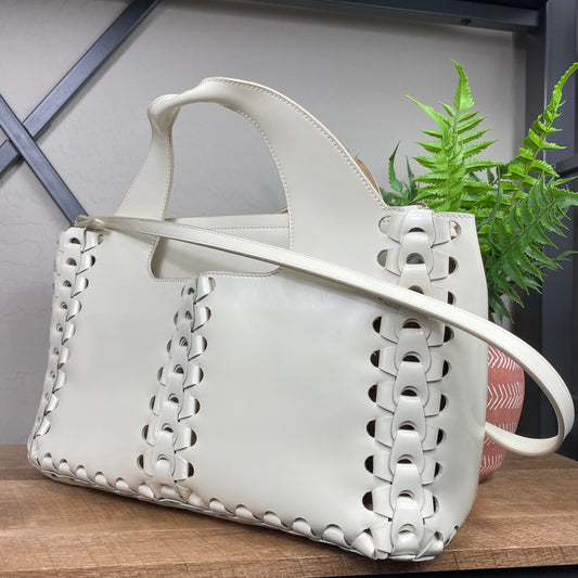 The Row Two For One 12 Braided Leather Tote