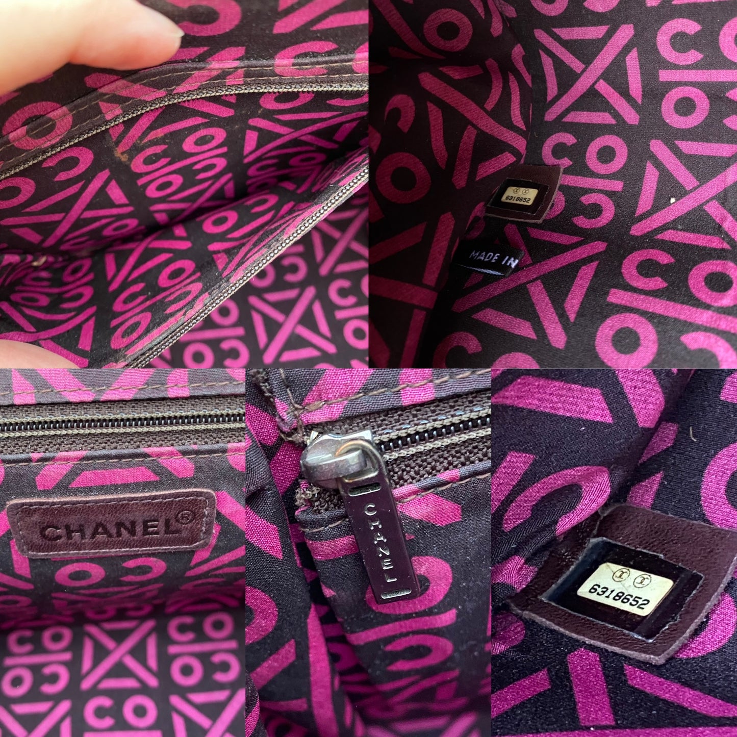 Chanel Vintage Square Quilt Reissue Accordion Flap Bag