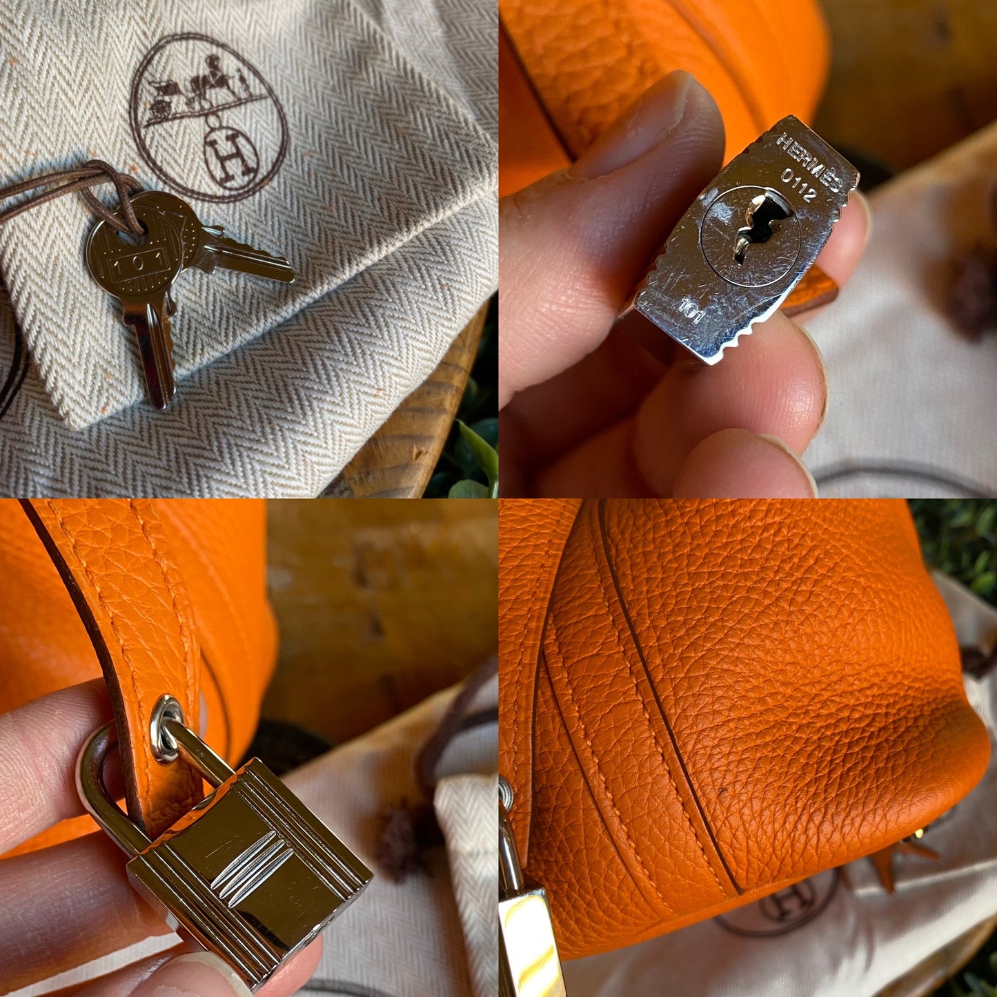 Hermès Clemence Picotin Lock 22