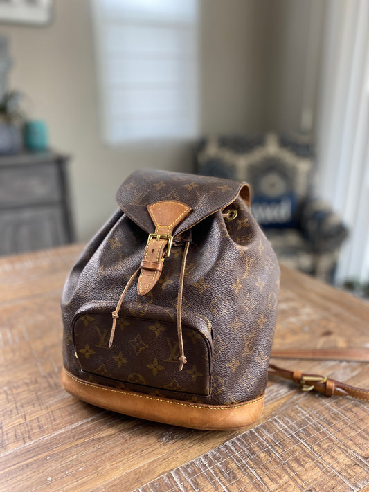 Louis Vuitton Vintage Montsouris PM Backpack