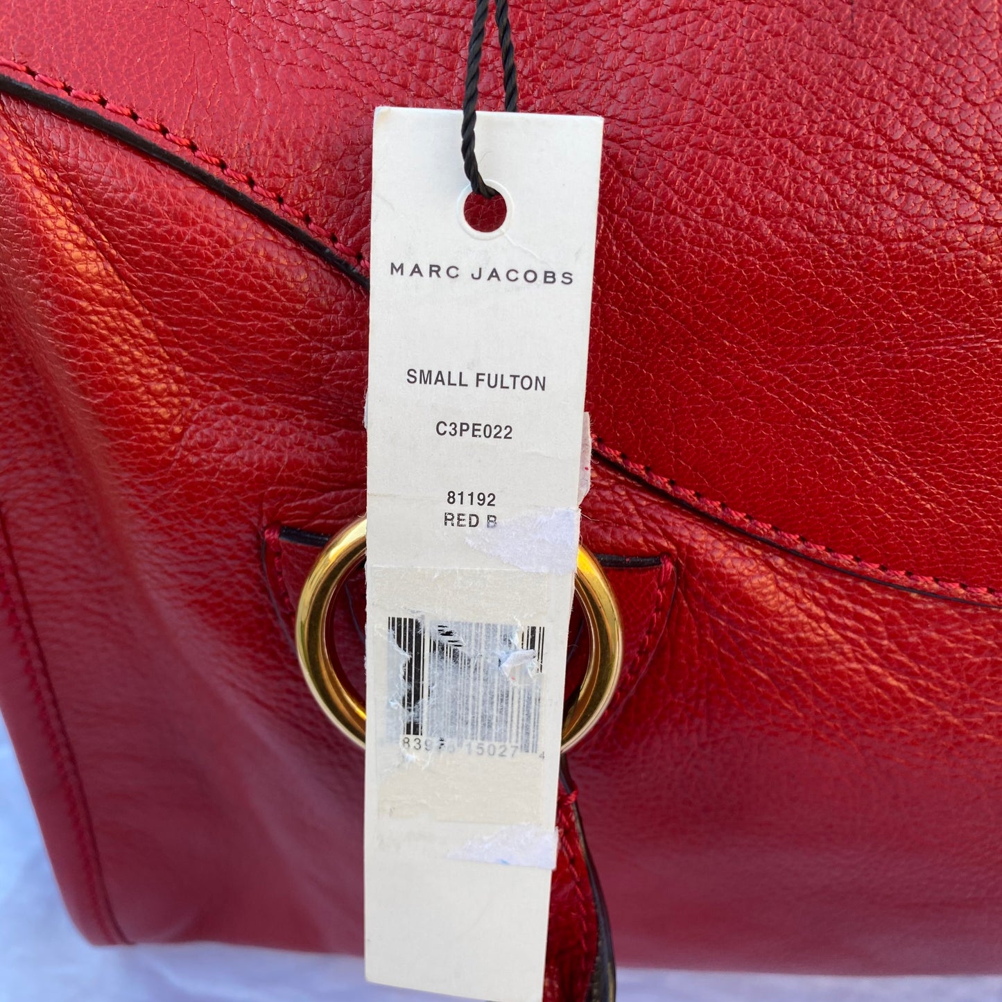Marc Jacobs Small Fulton Leather Satchel