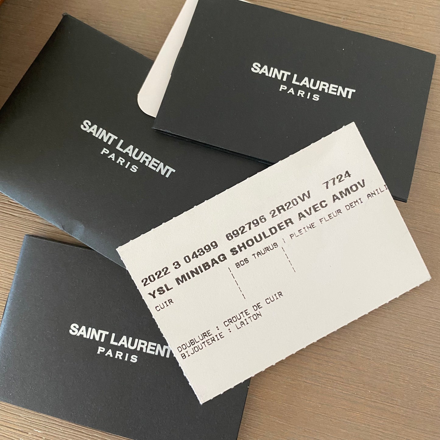 Saint Laurent Small Leather Charlie Shoulder Bag