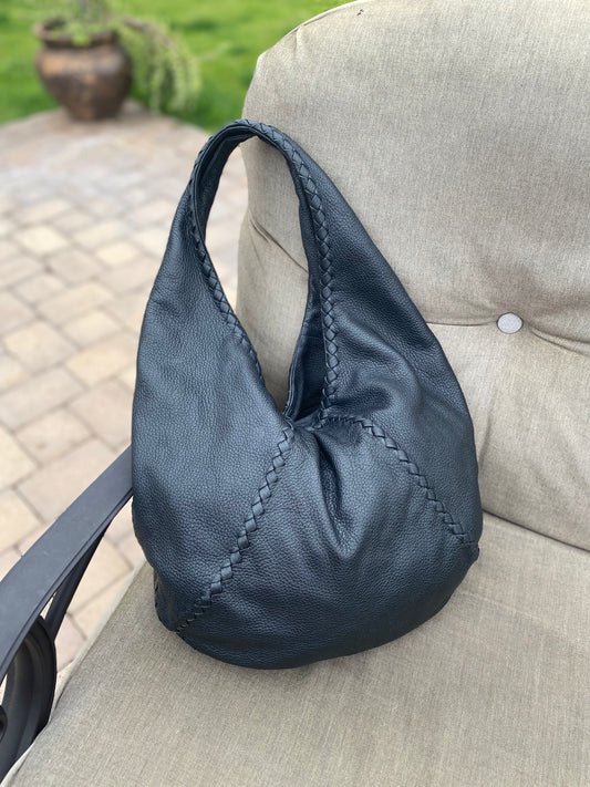 Bottega Veneta Cervo Large Deerskin Hobo
