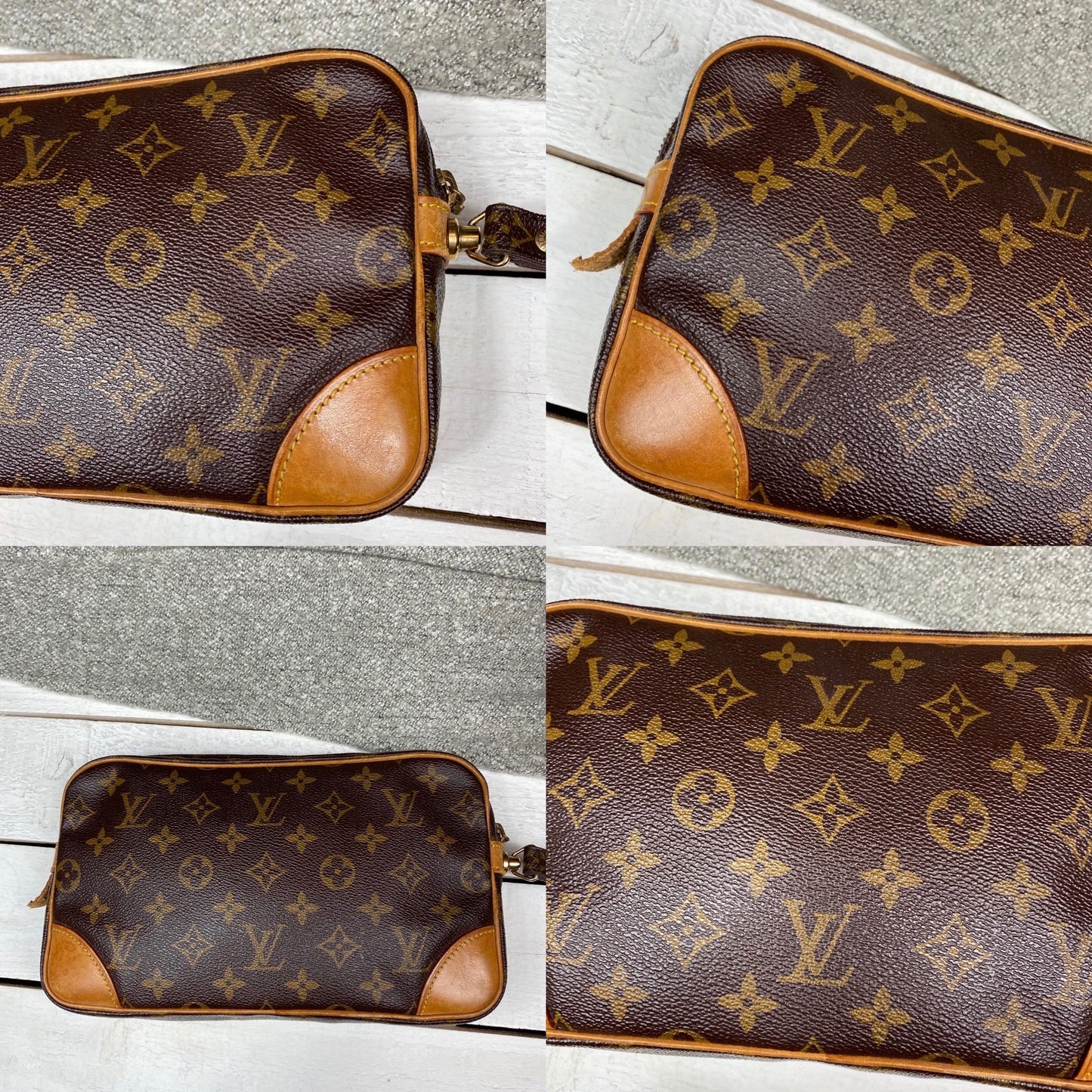 Louis Vuitton Marly Dragonne GM Wristlet Clutch